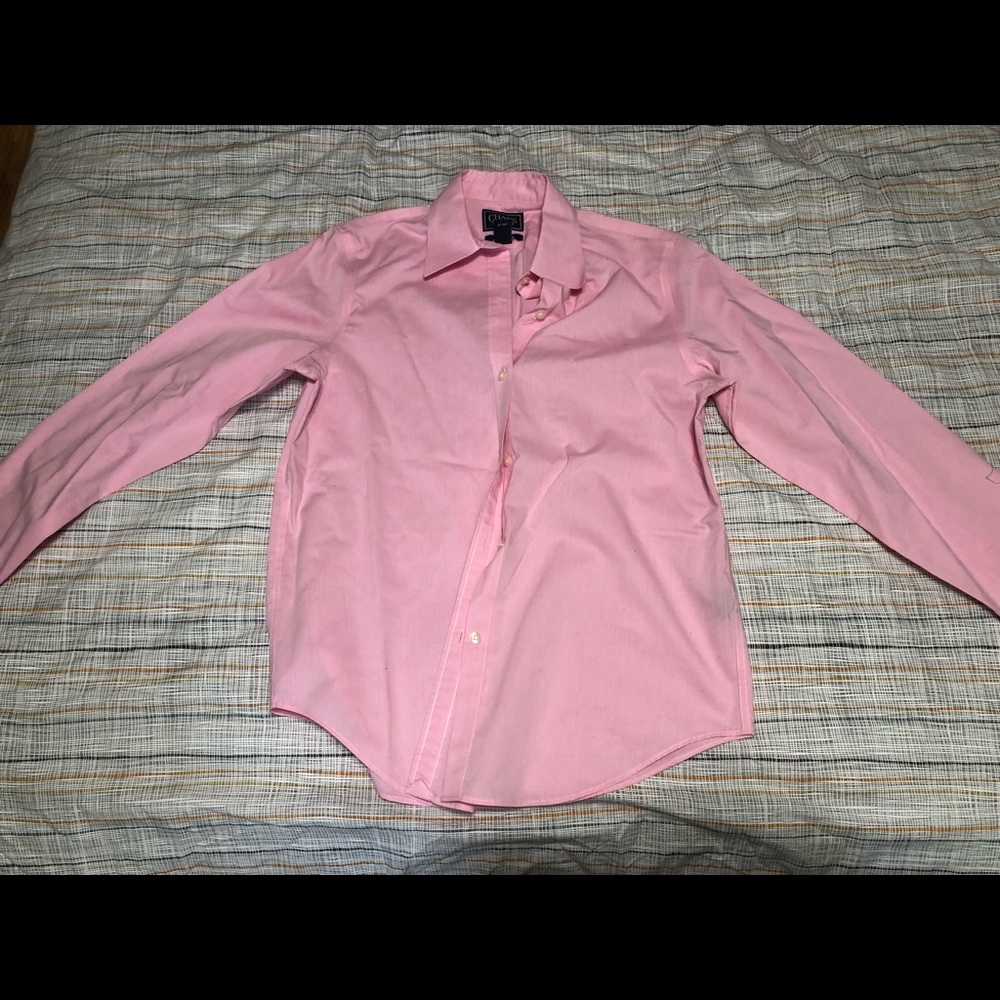 Pink Button Up Chap Shirt